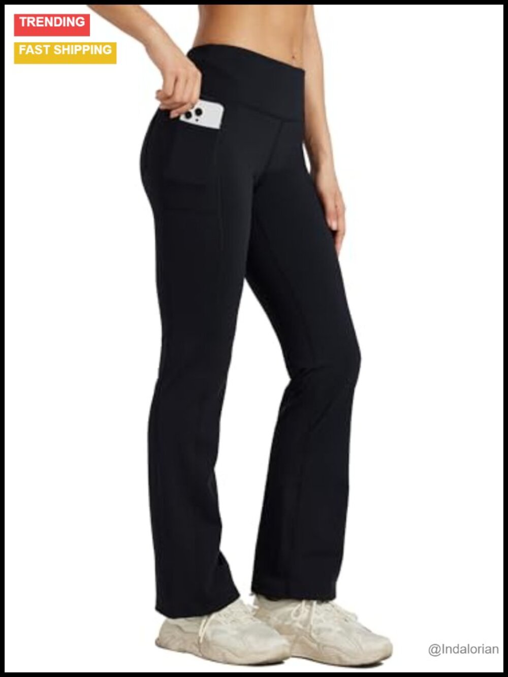 Fleece Lined Bootcut Yoga Pants Women High Waisted Flare Thermal Winter Leggings